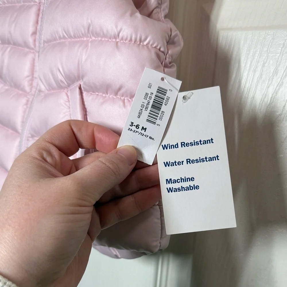 Old Navy Baby Puffer Vest 3-6M